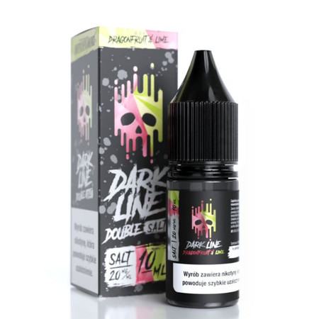 E-liquid Dark Line Double Salt 10ml - Dragonfruit Lime 20mg