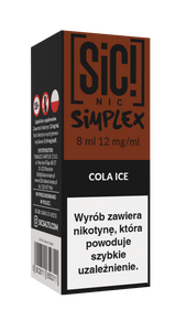 Жидкость SIC! NIC 8ml - Cola Ice 12mg