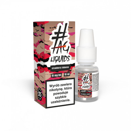 Lichid #TAG Classic 10ml - Strawberry Tobacco 18mg