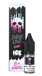 Longfill Dark Line Ice 8ml - Lychee