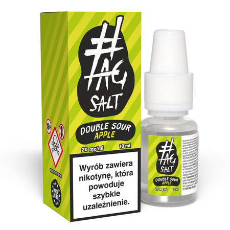 Lichid #TAG Salt Sour 10ml - Double Apple 20mg