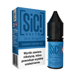 Рідина SIC! Salt 10ml - Energy Drink Ice 20mg