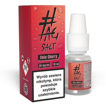 Lichid #TAG Salt Drinks 10ml - Cola Cherry 20mg