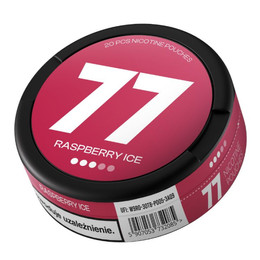 Nikotínové vrecúška 77 Raspberry Ice 10,4mg