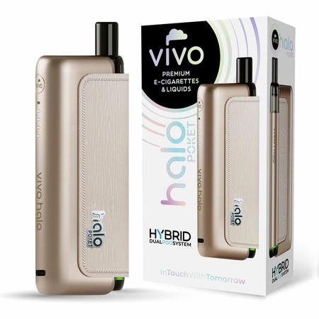 E-Cigarette POD VIVO Halo Poket Set Gold