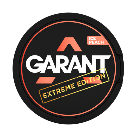 10 X Sachets de nicotine GARANT (Grant) Extreme - Ice Peach 50mg