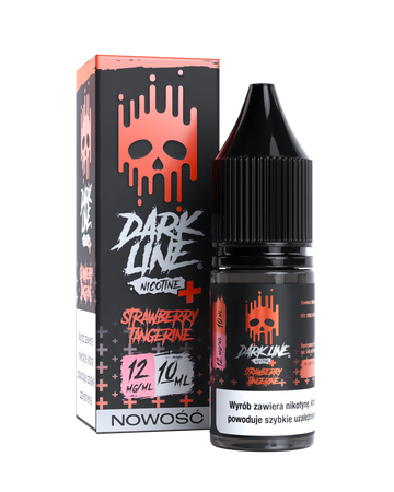 Жидкость Dark Line Nicotine+ 10ml - Strawberry Tangerine 12mg