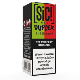Liquid SIC! NIC 8ml - Strawberry Rhubarb 18mg