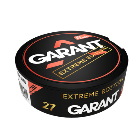 10 X Никотиновые пакетики GARANT (Grant) Extreme - Ice Peach 50mg