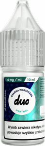 Жидкость DUO 10ml - Czarna Porzeczka Menthol 6mg