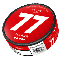 Saszetki nikotynowe 77 GHOST mini Cola Ice 20mg