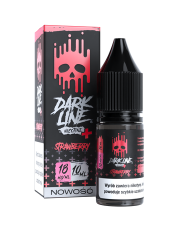 E-liquid Dark Line Nicotine+ 10ml - Strawberry 18mg