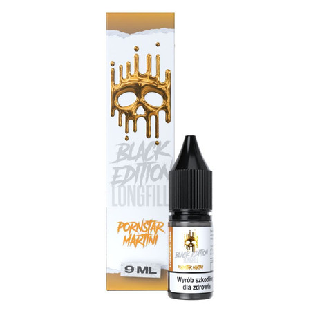 Longfill Dark Line Black Edition 9ml - PORNSTAR MARTINI