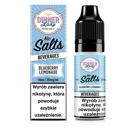 Liquid Dinner Lady 10ml - Blueberry Lemonade 20mg