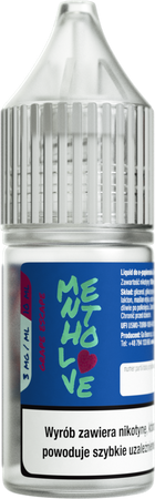 E-liquide MenthoLove 10ml - Grape Escape 3mg