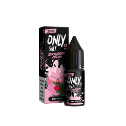 E-liquid Only Salt 10ml - Strawberry Cream 20mg