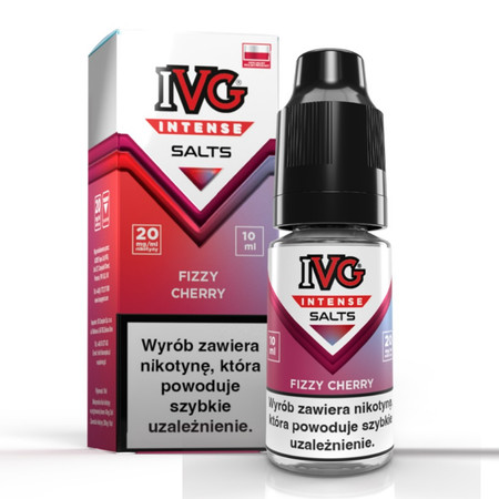 Liquid IVG Intense Salt 10ml - Fizzy Cherry 20mg