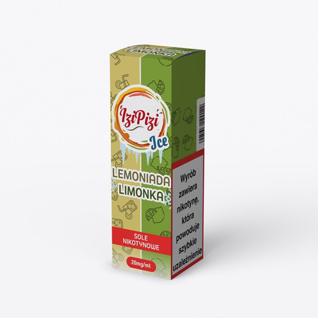 E-liquid Izi Pizi Salt 10ml - Lemoniada Limonka Ice 20mg