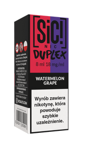 E-Liquid SIC! NIC 8ml - Watermelon Grape 18mg