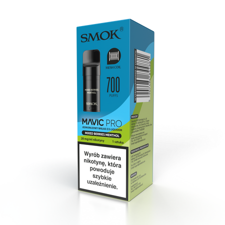Naplnený POD SMOK Mavic Pro Mixed Berries Menthol 20mg