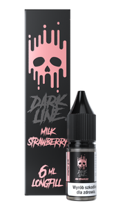 Longfill Dark Line 6ml - Milk Strawberry