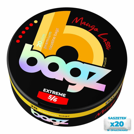 Woreczki Nikotynowe BAGZ Mango Lassi 5/6 EXTREME