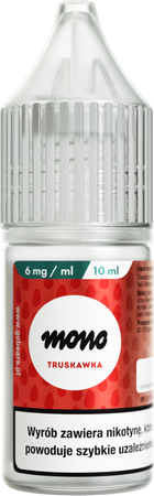 Liquid MONO 10ml - Truskawka 6mg