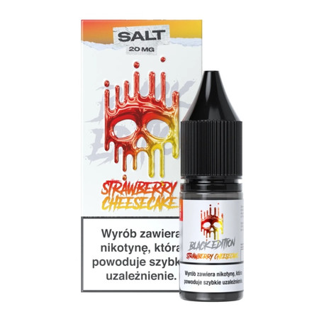 E-liquid Dark Line Black Edition Salt 10ml - Strawberry Cheesecake 20mg