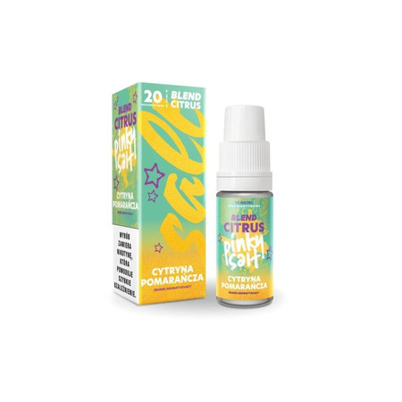 E-liquid Pinky Salt 10ml - Pomarańcza Cytryna 20mg