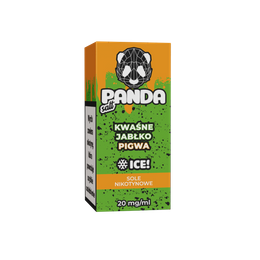 E-liquid Panda Double Salt 10ml - Kwaśne Jabłko Pigwa 20mg