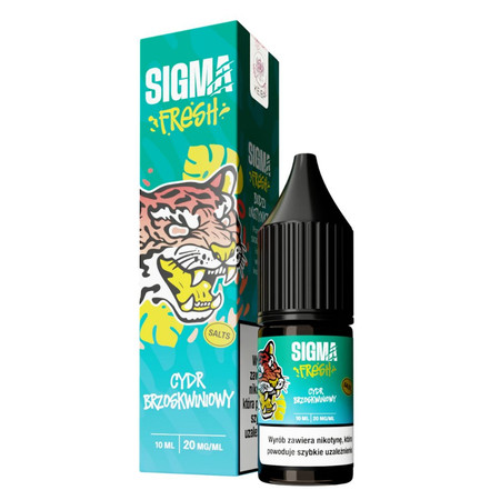 E-liquide Sigma Fresh Salt 10ml - Cydr Brzoskwiniowy 20mg