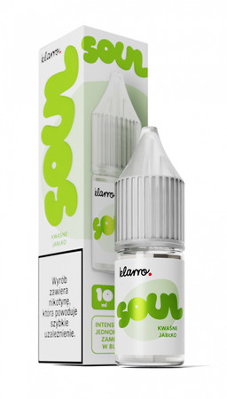 Жидкость Klarro Soul Salt 10ml - Kwaśne Jabłko 20mg