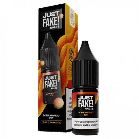 Liquid JustFAKE! Salts 10ml Sour Mango ICE 20mg