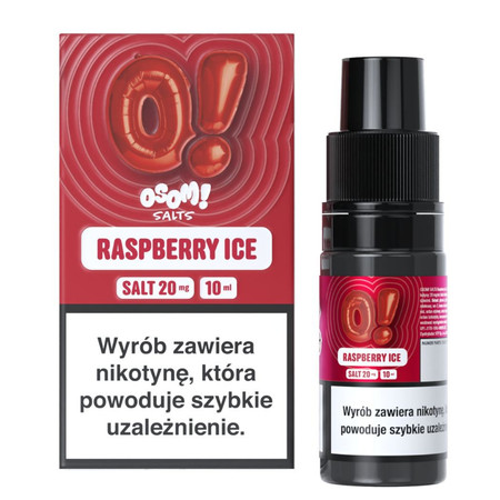 E-liquide OSOM! SALTS 10ml - Raspberry Ice 20mg