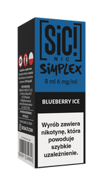 Рідина SIC! NIC 8ml - Blueberry Ice 6mg