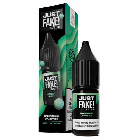 Жидкость JustFAKE! Salts 10ml Peppermint Candy ICE 20mg