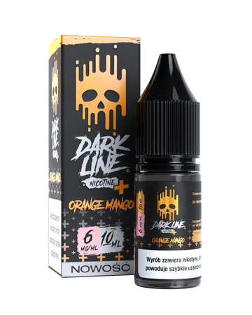 E-liquid Dark Line Nicotine+ 10ml - Orange Mango 06mg