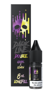 Longfill Dark Line Double 8ml - Grape Lemon