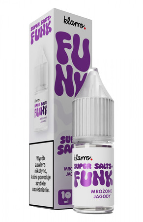 Жидкость Klarro Funk SS+ 10ml - Mrożone Jagody 20mg