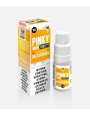 Liquid Pinky Vape 10ml - Frosty Brzoskwinia 18mg