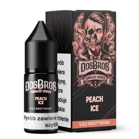 E-liquide DosBros Salt 10ml - Peach Ice 20mg