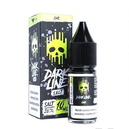E-liquid Dark Line Salt 10ml - Lime 20mg