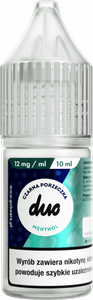 Жидкость DUO 10ml - Czarna Porzeczka Menthol 12mg