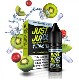 Liquid Just Juice Iconic 10ml - Kiwi Cranberry on Ice 11mg