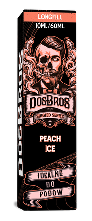 Longfill DosBros 10/60ml - Peach Ice