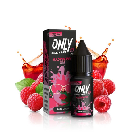 Liquid Only Double Salt 10ml - Raspberry Tea 20mg