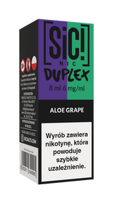 E-Liquid SIC! NIC 8ml - Aloe Grape 6mg