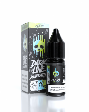 E-liquid Dark Line Double Salt 10ml - Lime Mint 20mg