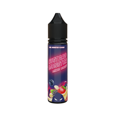 Longfill CUSTARD MONSTER 15/60ml - Mixed Berry Custar
