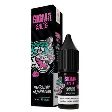 E-Liquid Sigma Salt 10ml - Menthol Refreshment 20mg